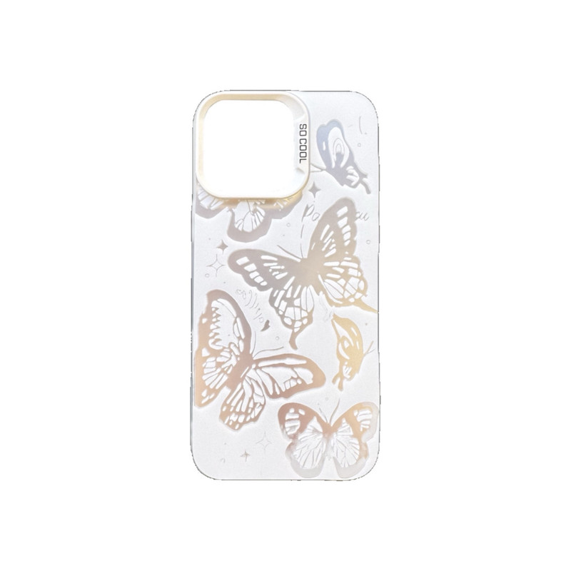 کاور مدل سوکول طرح پروانه کد Butterfly73 مناسب برای گوشی موبایل اپل iPhone 16 Pro Max