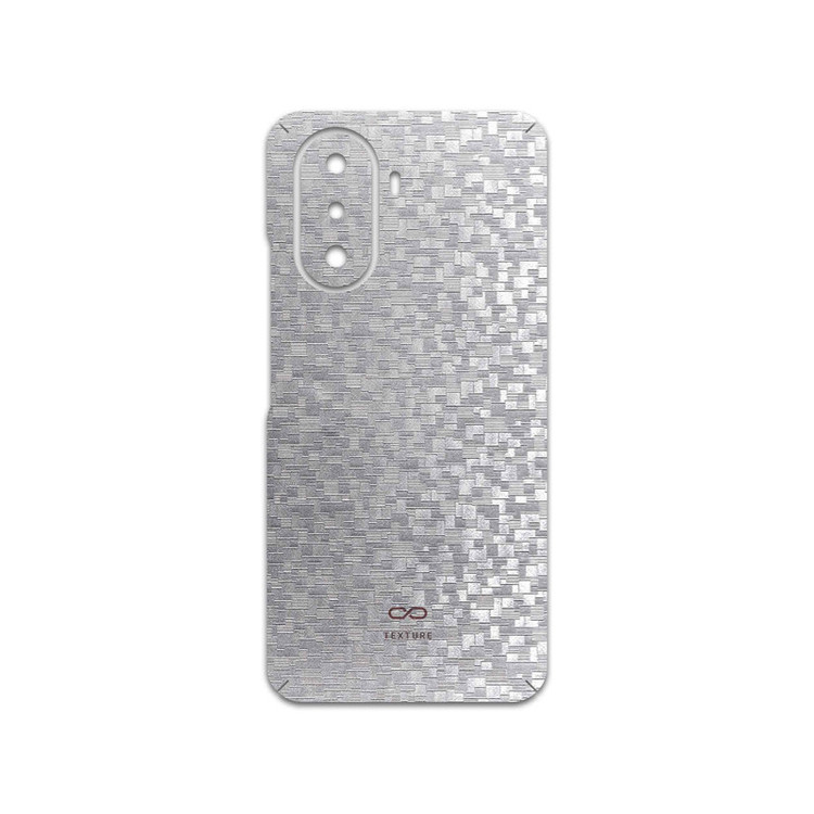 برچسب پوششی ماهوت مدل Silver-Silicon مناسب برای گوشی موبایل هوآوی Nova Y70 Plus