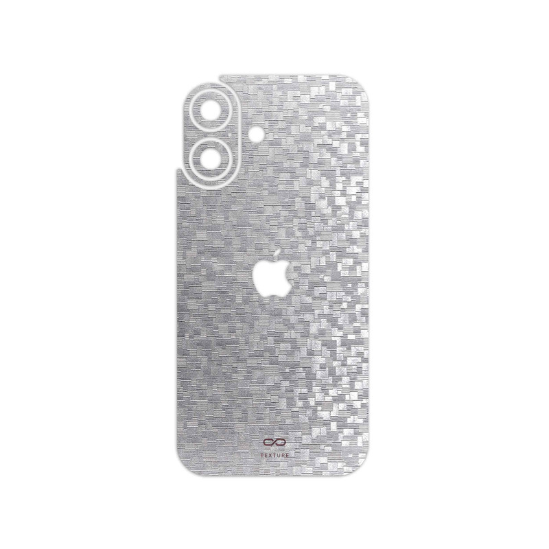 برچسب پوششی ماهوت مدل Silver-Silicon مناسب برای گوشی موبایل اپل iPhone 16