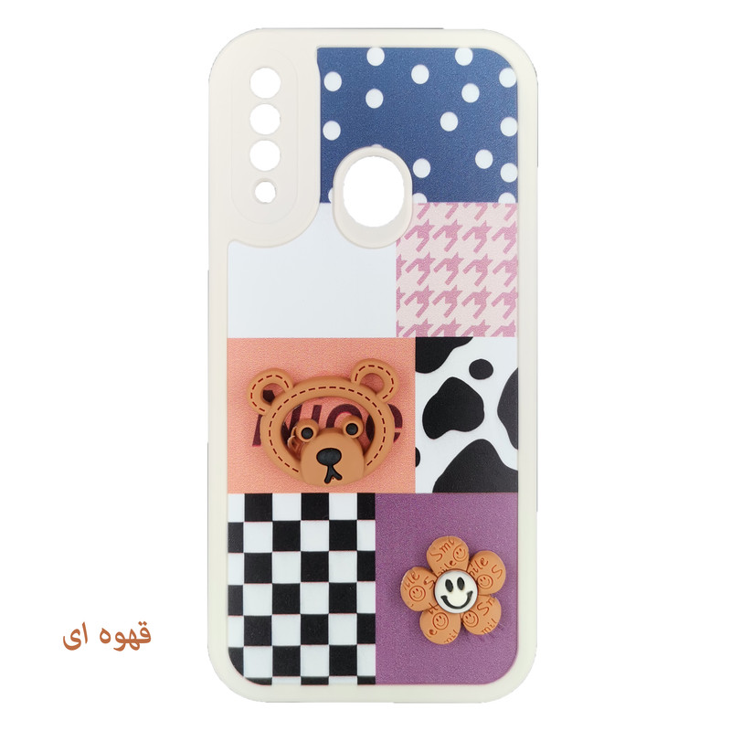 کاور لیمیا مدل فانتزی لنزدار ژله ای طرح عروسکی برجسته مناسب برای گوشی موبایل سامسونگ Galaxy A20s