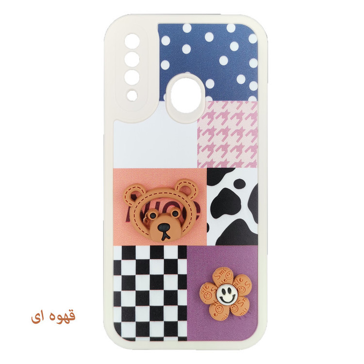 کاور لیمیا مدل فانتزی لنزدار ژله ای طرح عروسکی برجسته مناسب برای گوشی موبایل سامسونگ Galaxy A20s