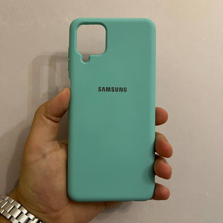 کاور مدل سیلیکونی مناسب برای گوشی موبایل سامسونگ Galaxy A12