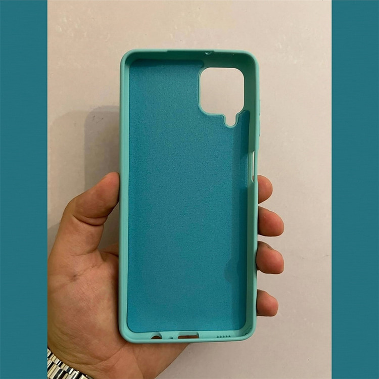 کاور مدل سیلیکونی مناسب برای گوشی موبایل سامسونگ Galaxy A12