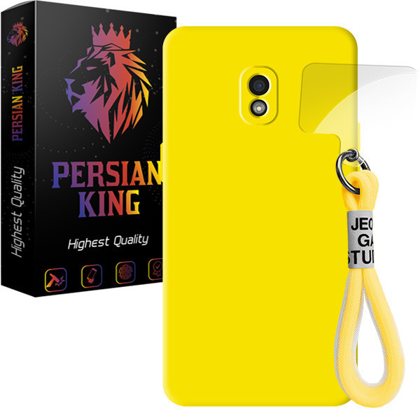 کاور پرشین کینگ مدل SLC22 مناسب برای گوشی موبایل سامسونگ Galaxy J5 Pro / J530 به همراه بند آویز