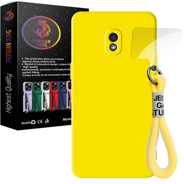 کاور پرشین کینگ مدل SLC22 مناسب برای گوشی موبایل سامسونگ Galaxy J5 Pro / J530 به همراه بند آویز