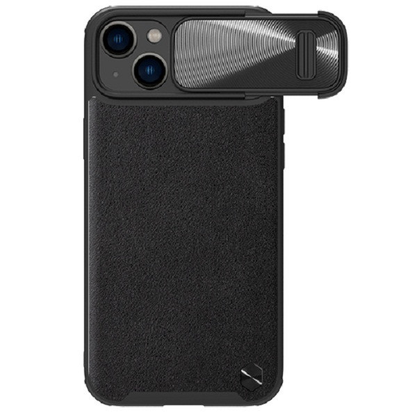 کاور نیلکین مدل CamShield Leather S Case مناسب برای گوشی موبایل اپل iPhone 14 plus