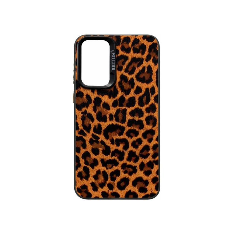 کاور مدل سوکول طرح پلنگی کد Leopard86 مناسب برای گوشی موبایل سامسونگ Galaxy A56 / A36