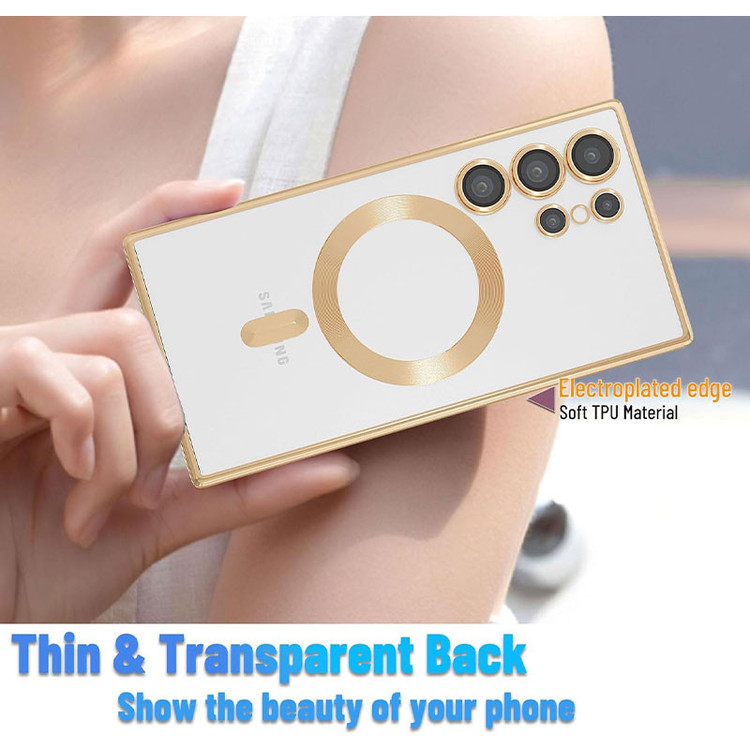 کاور مسیر مدل Color Magsafe Lens Protector مناسب برای گوشی موبایل سامسونگ Galaxy S25 Ultra