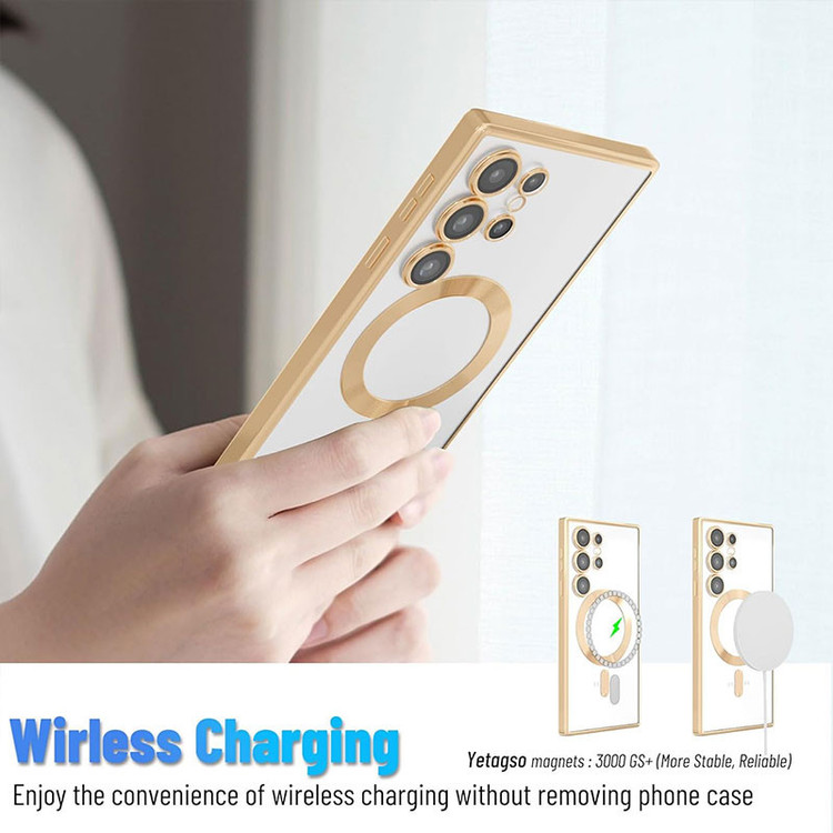 کاور مسیر مدل Color Magsafe Lens Protector مناسب برای گوشی موبایل سامسونگ Galaxy S25 Ultra