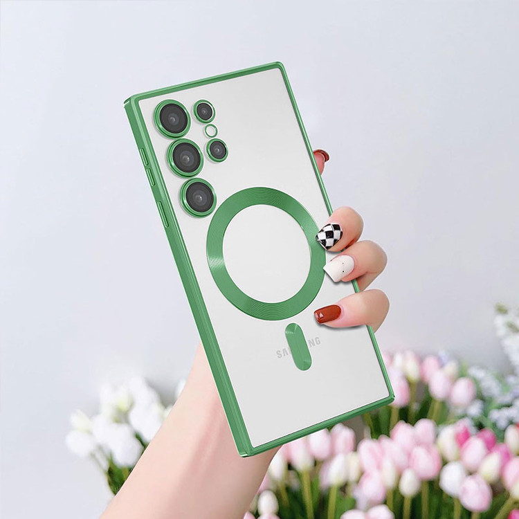 کاور مسیر مدل Color Magsafe Lens Protector مناسب برای گوشی موبایل سامسونگ Galaxy S25 Ultra