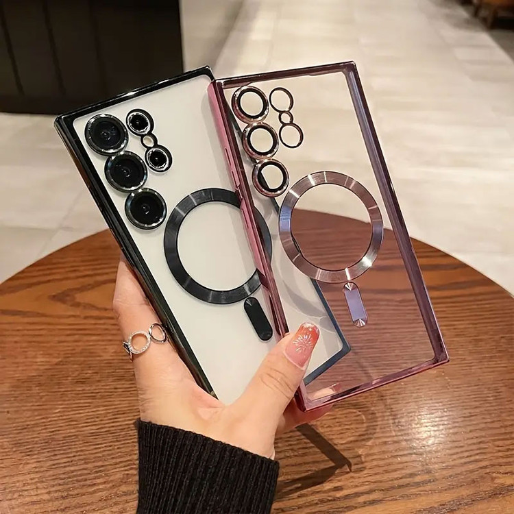 کاور مسیر مدل Color Magsafe Lens Protector مناسب برای گوشی موبایل سامسونگ Galaxy S25 Ultra