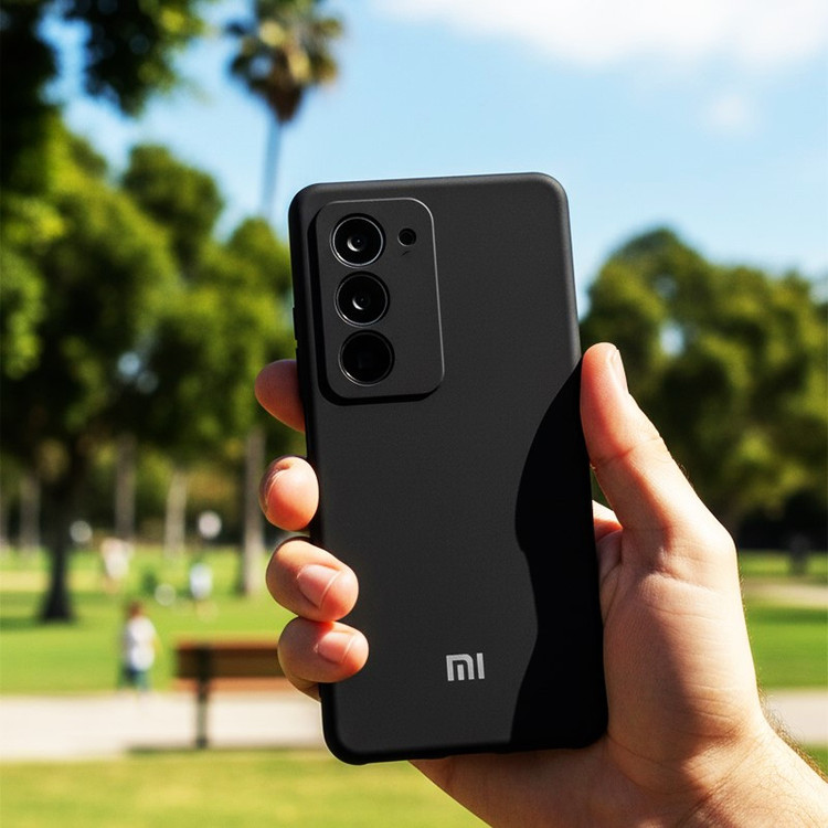 کاور مدل SILICON مناسب برای گوشی موبایل شیائومی REDMI 15