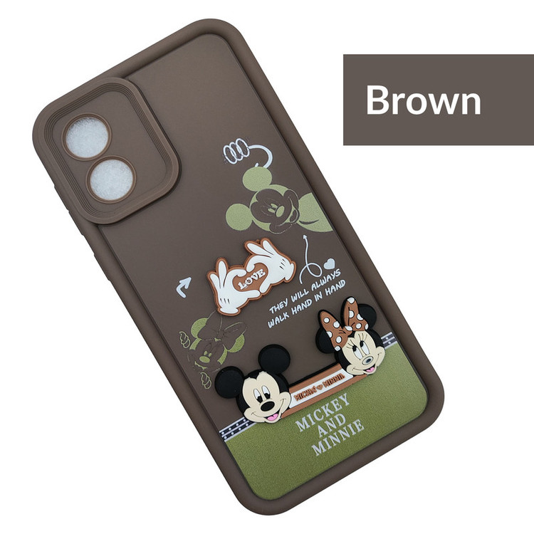 کاور موفی مدل Silicone Puffer Minni Mouse Strap مناسب برای گوشی موبایل موتورولا Moto G04 به همراه بند