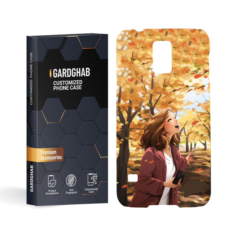 کاور گارد قاب مدل دخترانه مناسب برای گوشی موبایل سامسونگ galaxy s5