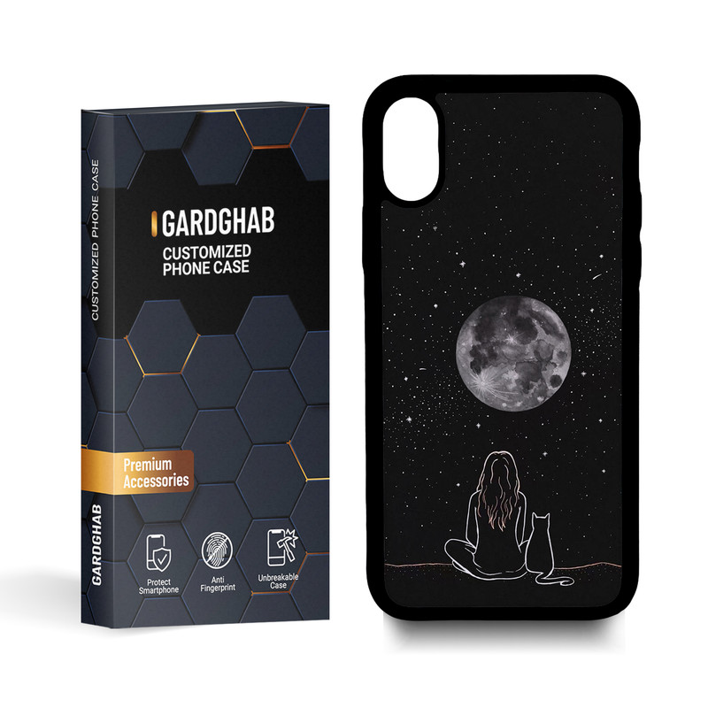 کاور گارد قاب مدل دخترانه مناسب برای گوشی موبایل اپل iphone x / xs