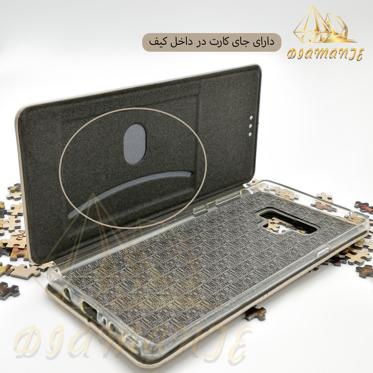 کیف کلاسوری دیامانته مدل Modest Navy مناسب برای گوشی موبایل شیائومی Redmi Note 11 5G