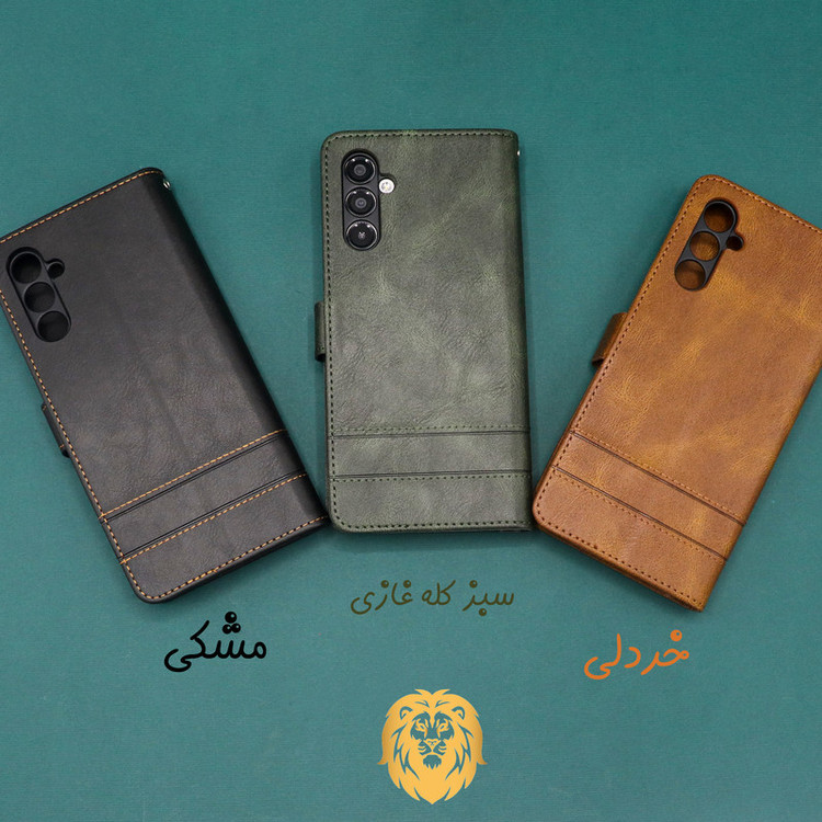 کیف کلاسوری لئون مدل yo مناسب برای گوشی موبایل سامسونگ Galaxy A15