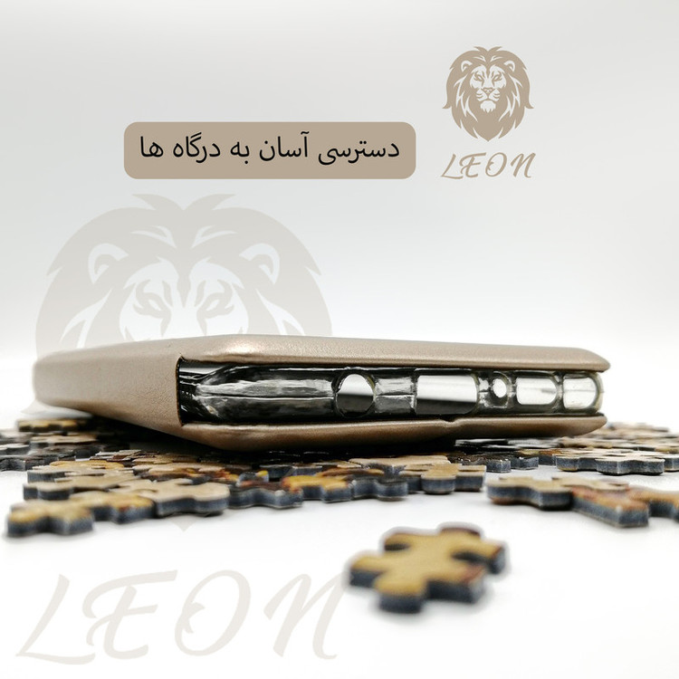 کیف کلاسوری لئون مدل Modest مناسب برای گوشی موبایل سامسونگ Galaxy S21 Ultra