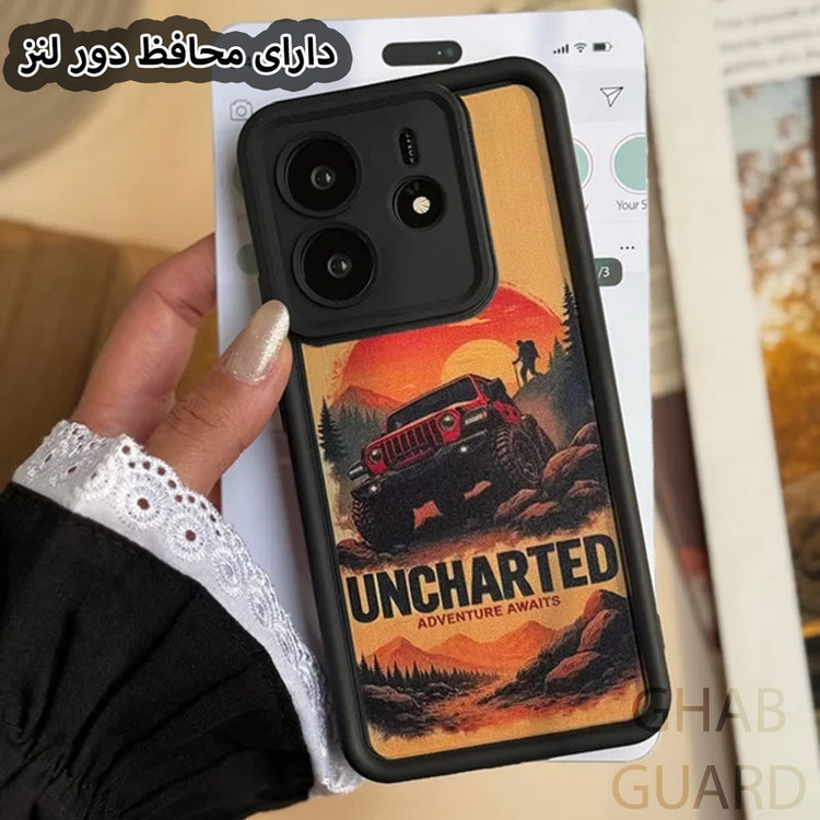 کاور قاب گارد مدل UNCHG مناسب برای گوشی موبایل شیائومی Redmi Note 13 Pro 4G / Poco M6 Pro 4G