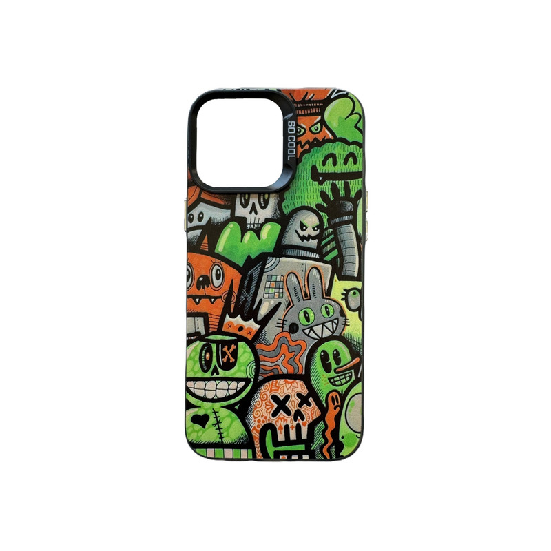 کاور مدل سوکول طرح عروسکهای کارتونی کد Cartoon90 مناسب برای گوشی موبایل اپل iPhone 16 Pro Max