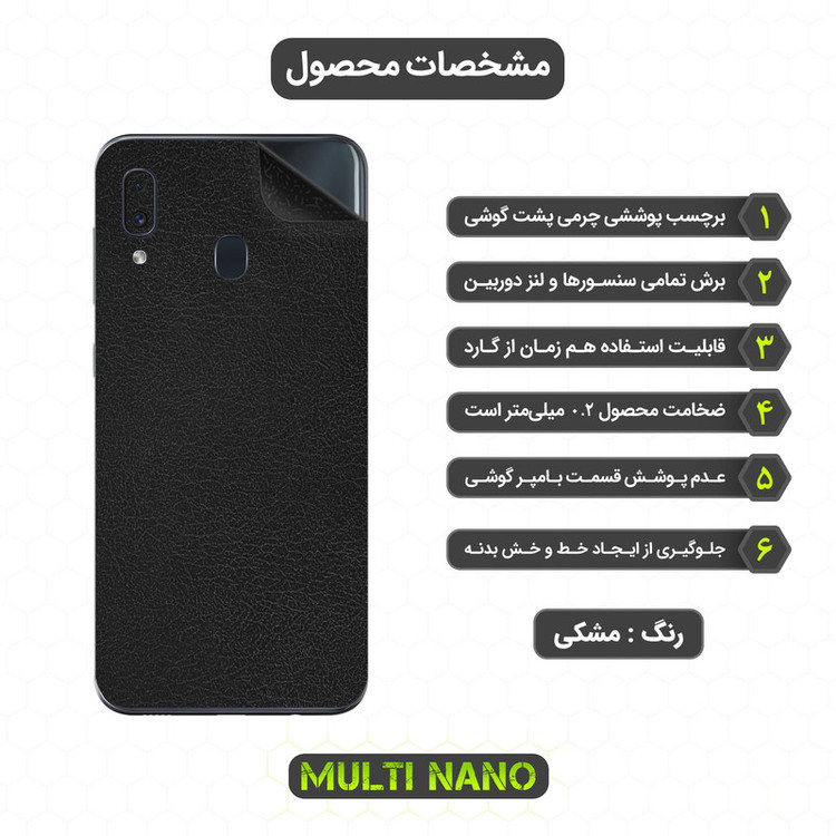 برچسب پوششی مولتی نانو مدل X-F1L مناسب برای گوشی موبایل سامسونگ Galaxy A30
