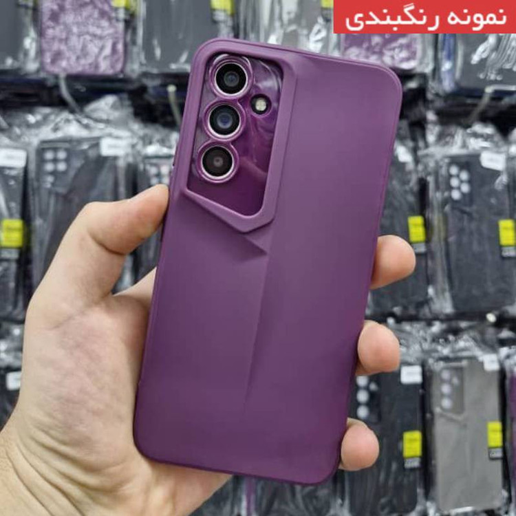 کاور شارک قاب مدل ارگونومی مناسب برای گوشی موبایل سامسونگ Galaxy S25 FE