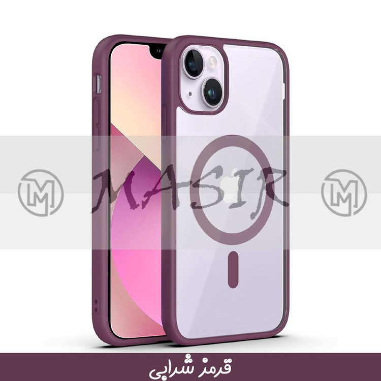 کاور مسیر مدل Magsafe Magnetic Color مناسب برای گوشی موبایل اپل Iphone 13