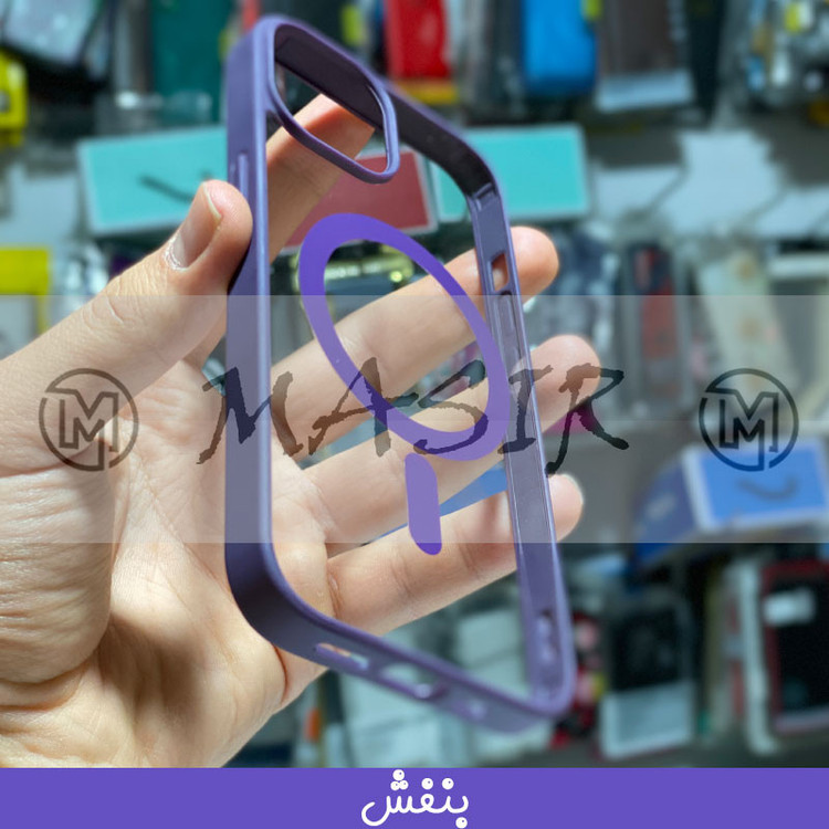 کاور مسیر مدل Magsafe Magnetic Color مناسب برای گوشی موبایل اپل Iphone 13