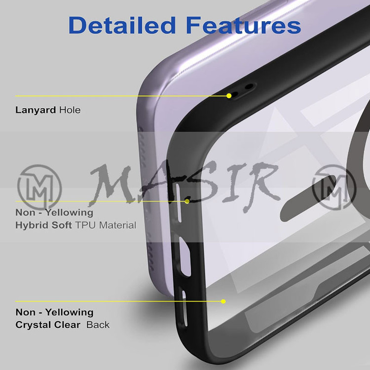 کاور مسیر مدل Magsafe Magnetic Color مناسب برای گوشی موبایل اپل Iphone 13