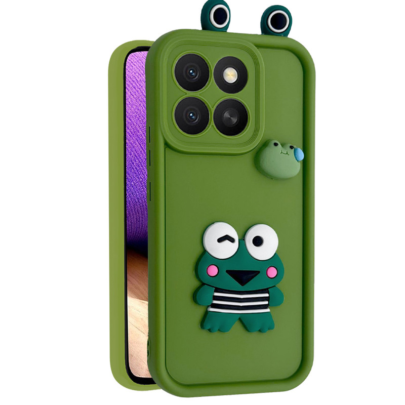 کاور مدل KittyFrog مناسب برای گوشی موبایل آنر Honor X8C