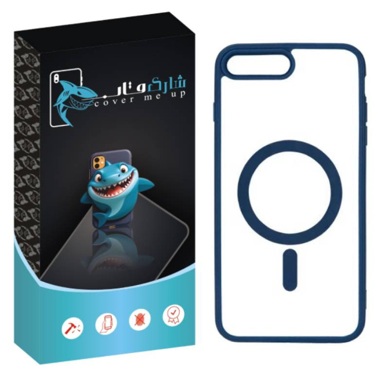 کاور شارک قاب مدل مگ سیف طرح کالرفول مناسب برای گوشی موبایل اپل  iPhone 7 Plus / 8 Plus