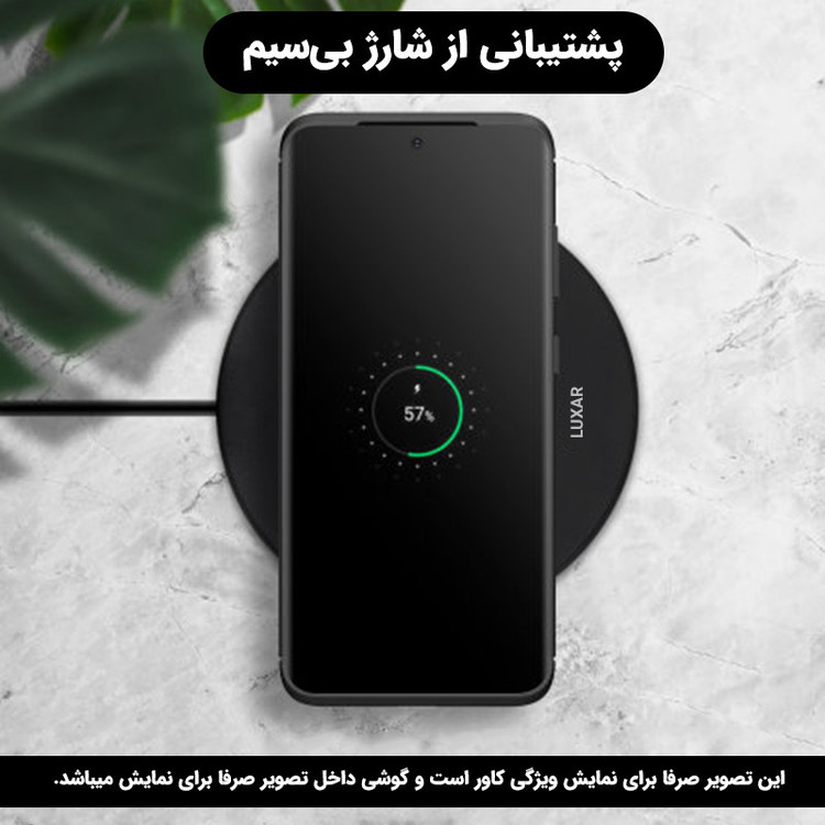 کاور لوکسار مدل Carbon Fiber مناسب برای گوشی موبایل گوگل Pixel 8A