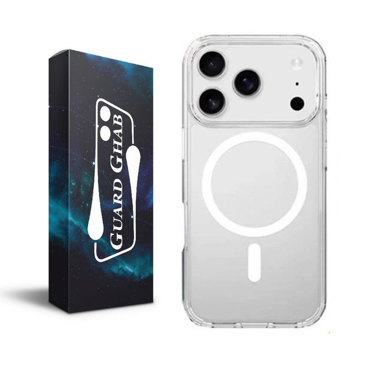 کاور گارد قاب مدل مگسیف شفاف مناسب برای گوشی موبایل اپل iPhone 17 promax