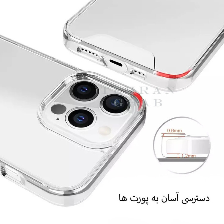 کاور تهران قاب مدل SPCT مناسب برای گوشی موبایل شیائومی Redmi Note 13 4G