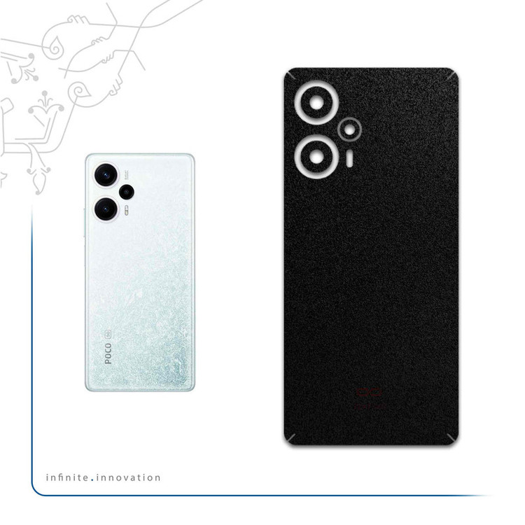 برچسب پوششی ماهوت مدل Black-Suede مناسب برای گوشی موبایل شیائومی Poco F5