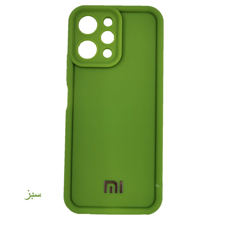 کاور لیمیا مدل کلاسیک ژله ای طرح سولید مناسب برای گوشی موبایل شیائومی Redmi 12 4G