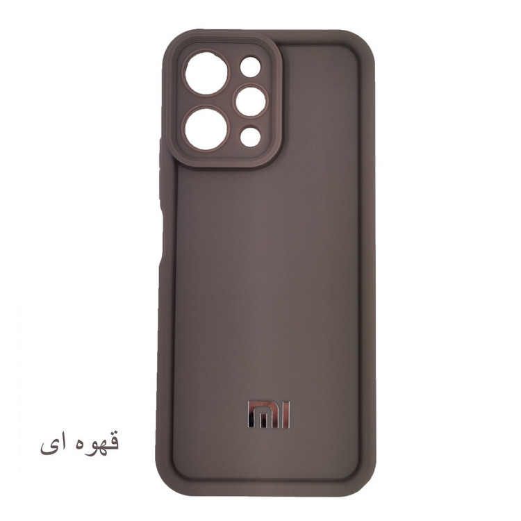کاور لیمیا مدل کلاسیک ژله ای طرح سولید مناسب برای گوشی موبایل شیائومی Redmi 12 4G