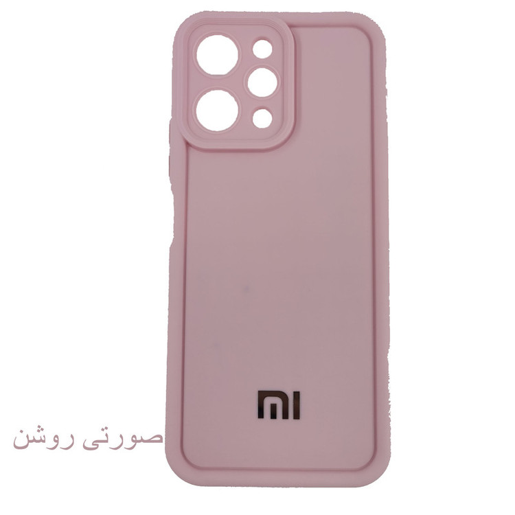 کاور لیمیا مدل کلاسیک ژله ای طرح سولید مناسب برای گوشی موبایل شیائومی Redmi 12 4G