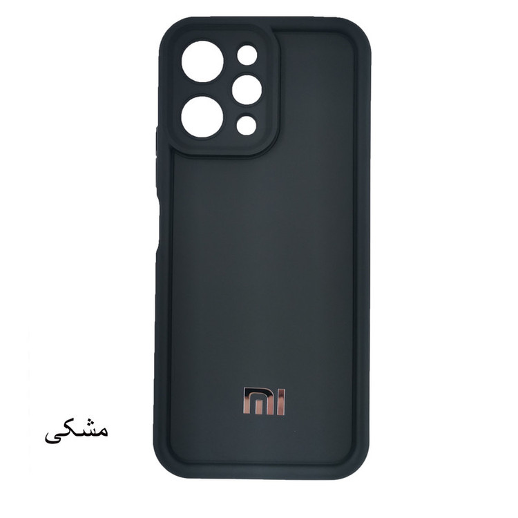 کاور لیمیا مدل کلاسیک ژله ای طرح سولید مناسب برای گوشی موبایل شیائومی Redmi 12 4G