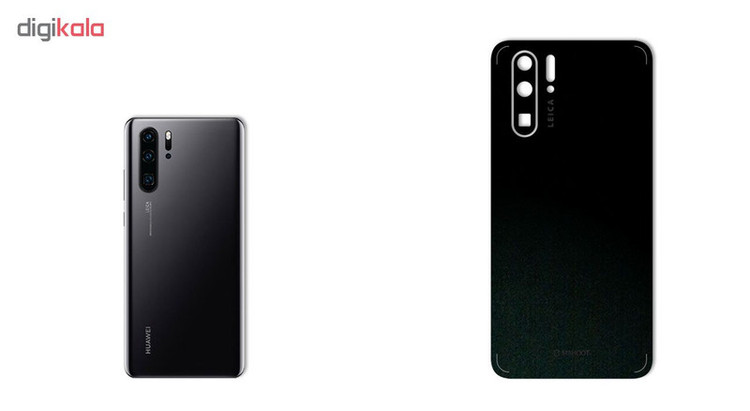 برچسب پوششی ماهوت مدل Black-Suede مناسب برای گوشی هوآوی P30 Pro