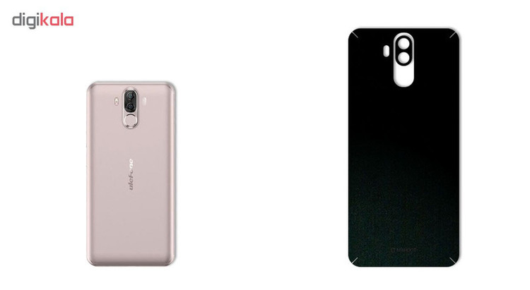 برچسب پوششی ماهوت مدل Black-Suede مناسب برای گوشی موبایل یولفون Power 3S
