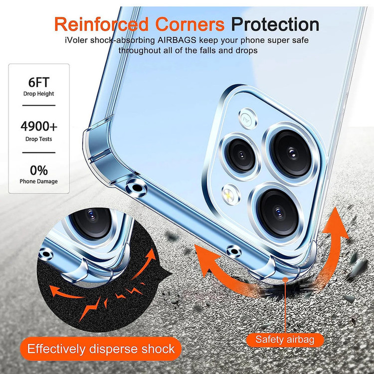 کاور اسپارتان مدل Airbag Strap مناسب برای گوشی موبایل شیائومی Redmi 12 4G به همزاه بند آویز