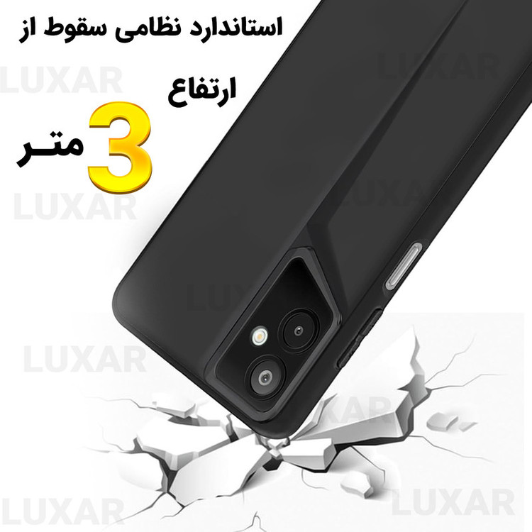 کاور لوکسار مدل a06 _Porsche مناسب برای گوشی موبایل سامسونگ Galaxy A06