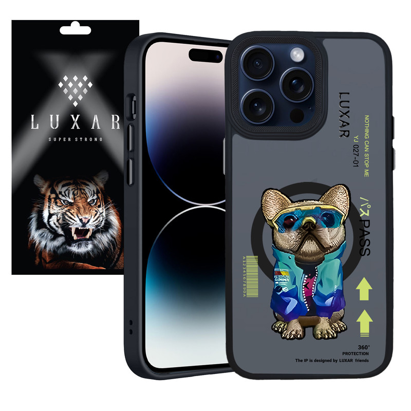 کاور لوکسار مدل Bulldog مناسب برای گوشی موبایل اپل iPhone 14 Pro Max