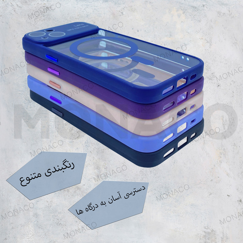 کاور موناکو مدل Masfo مناسب برای گوشی موبایل اپل iPhone 15 Pro Max