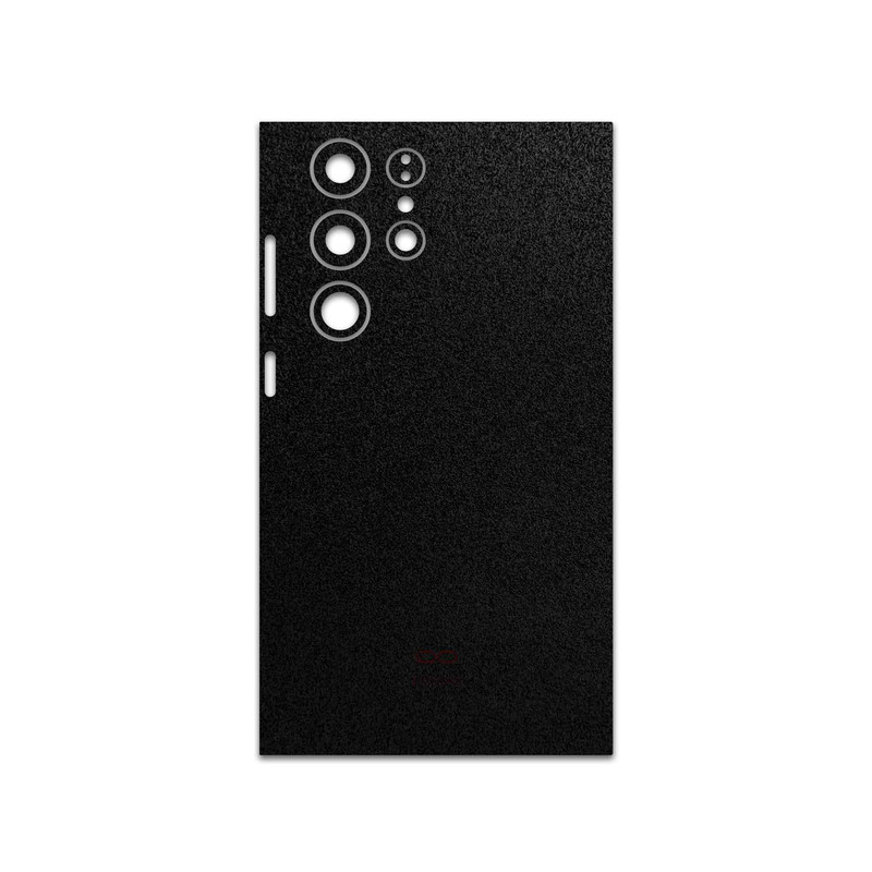 برچسب پوششی ماهوت مدل Black-Suede مناسب برای گوشی موبایل سامسونگ Galaxy S23 Ultra