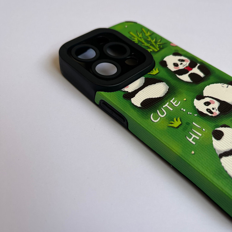 کاور مدل کبریتی طرح پاندا کد 579 مناسب برای گوشی موبایل اپل iPhone 15 Pro