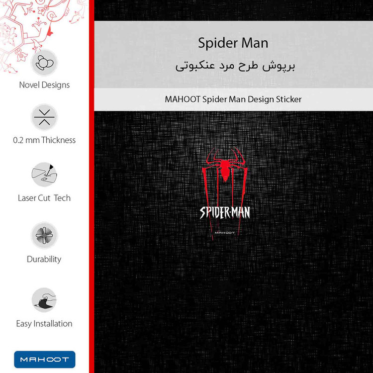 برچسب پوششی ماهوت مدل Spider_Man مناسب برای گوشی موبایل هوآوی P40 Pro Plus