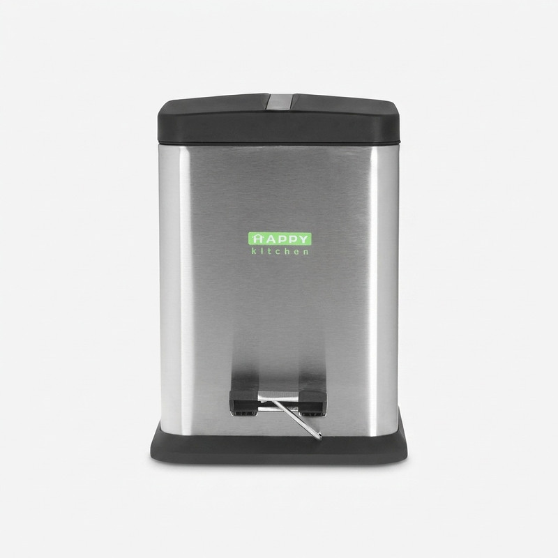 سطل زباله پدالی هپی کیچن مدل HK-PB6 گنجایش 6 لیتر