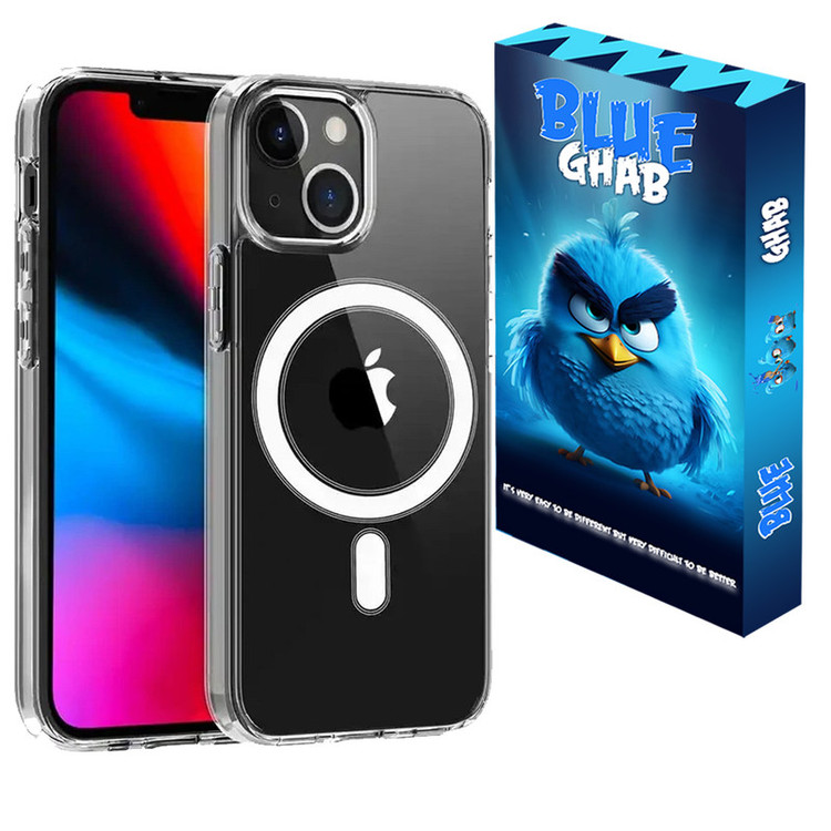 کاور بلو قاب مدل مگ سیف کد 01 مناسب برای گوشی موبایل اپل iPhone 13 / iPhone 14
